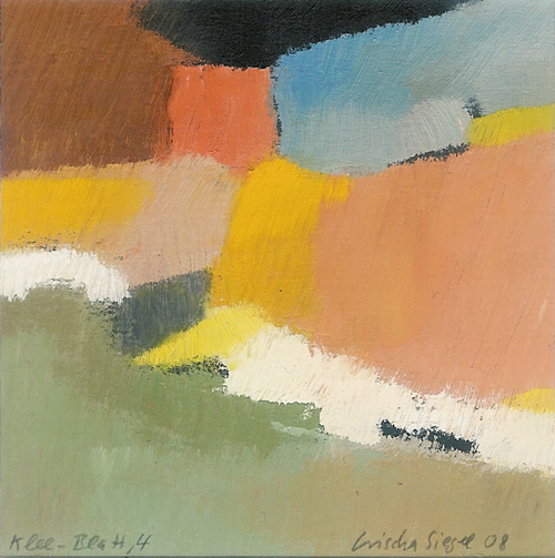 Klee-Blatt 4, 2008