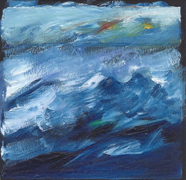 Strmisch, 2015, 10 x 10 cm