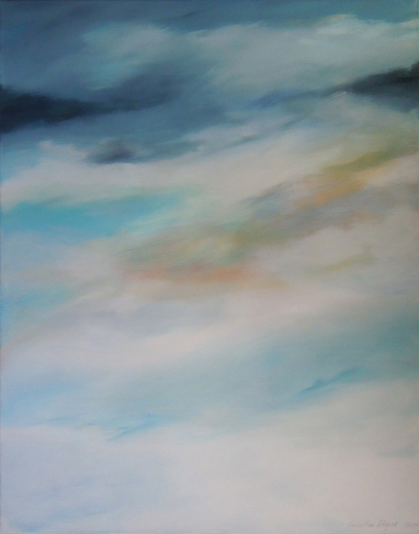 Wolkenfelder  1, 2014 - 100 x 80